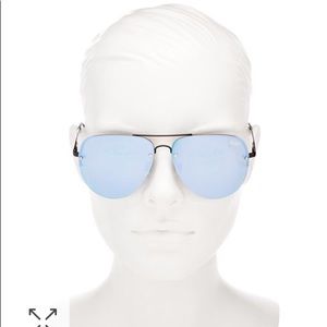 Quay Muse Purple Mirrored Sunglasses